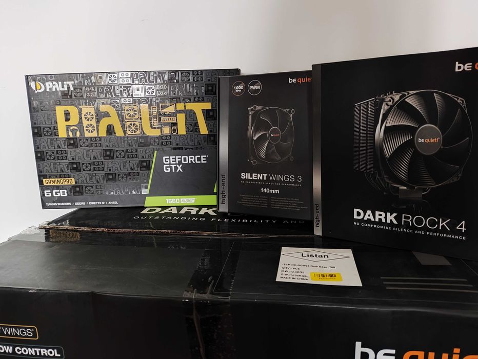 Кулер Be Quiet Dark Rock 4 AMD/Intel, Вентилятор Silent Wings 3 140mm