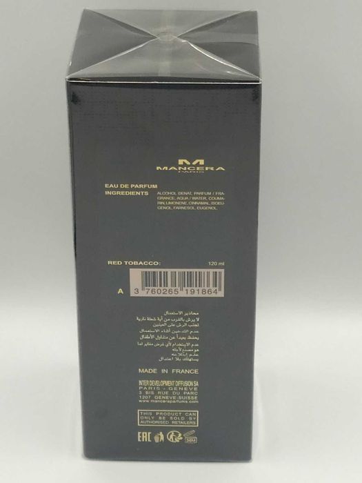Mancera Red Tobacco edp 120ml Оригинал