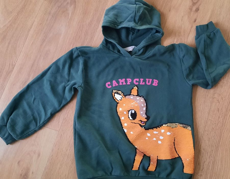 Sweterek i bluza H&M rozmiar 134/140