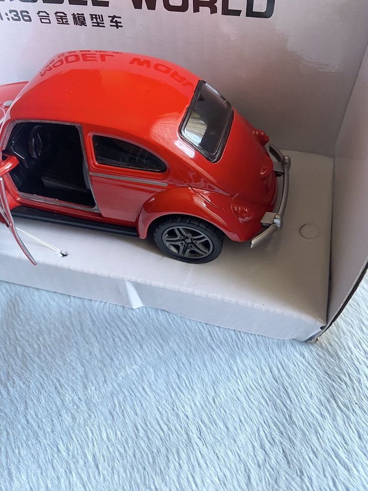Mini samochód VW „Garbus” Red/Czerwony