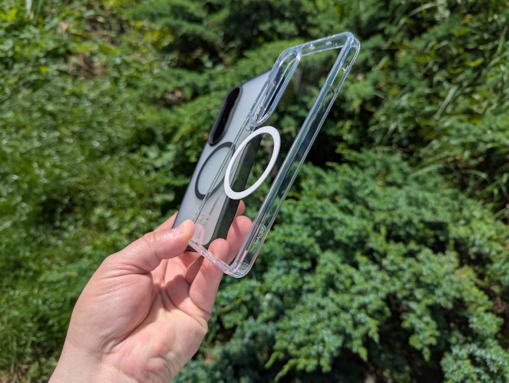 Oneplus ACE 3v Прозорий/Матовий чохол MagSafe Протиударний чехол