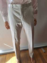 Spodnie cashmere-bawełna