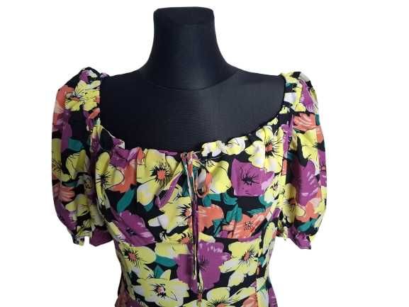 Kwiatowa sukienka midi Shein (692)