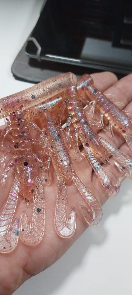 Amostras pesca vinil