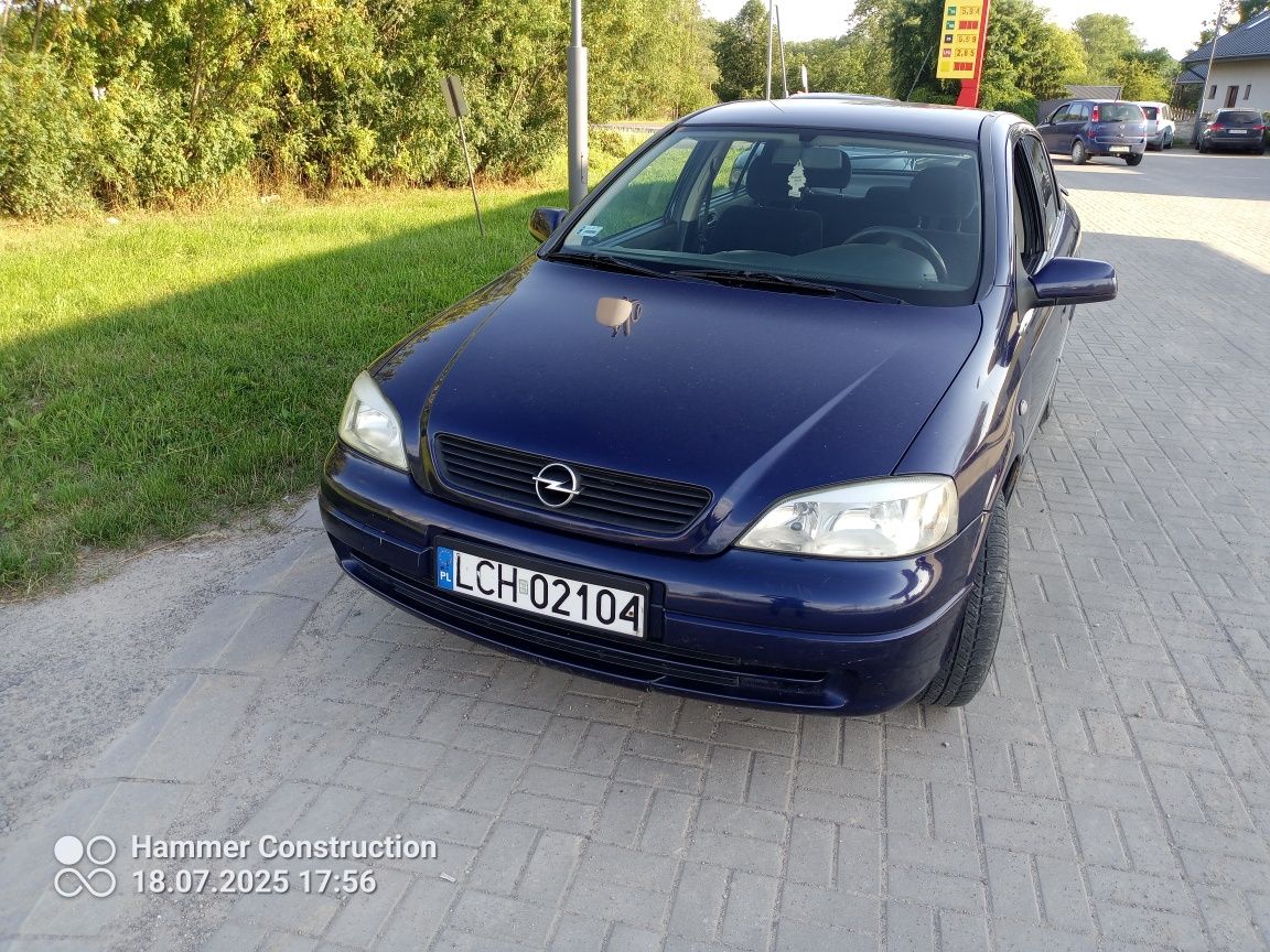Opel Astra G 1999r 1,6 Ben 101 km