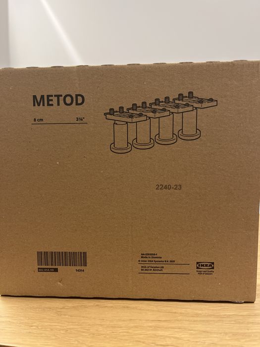 Nóżki kuchenne IKEA