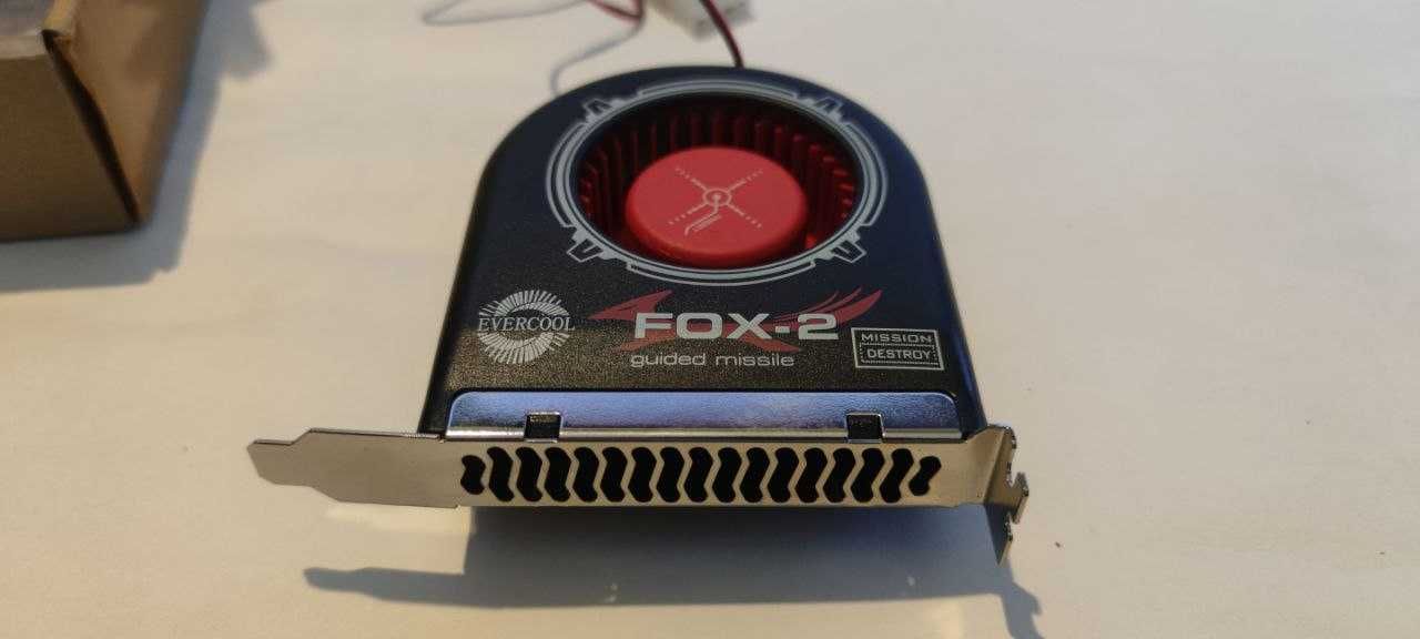 Evercool FOX-2 – PCI Слотовий вентилятор для охолодження ПК