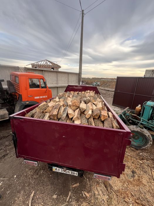 Доставка сухих дров Бориспільський р-н.