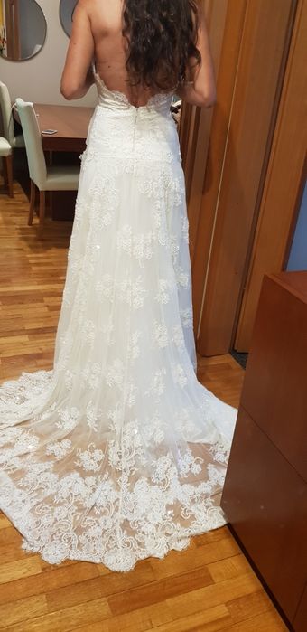 Vestido noiva usado apenas em sessao fotográfica