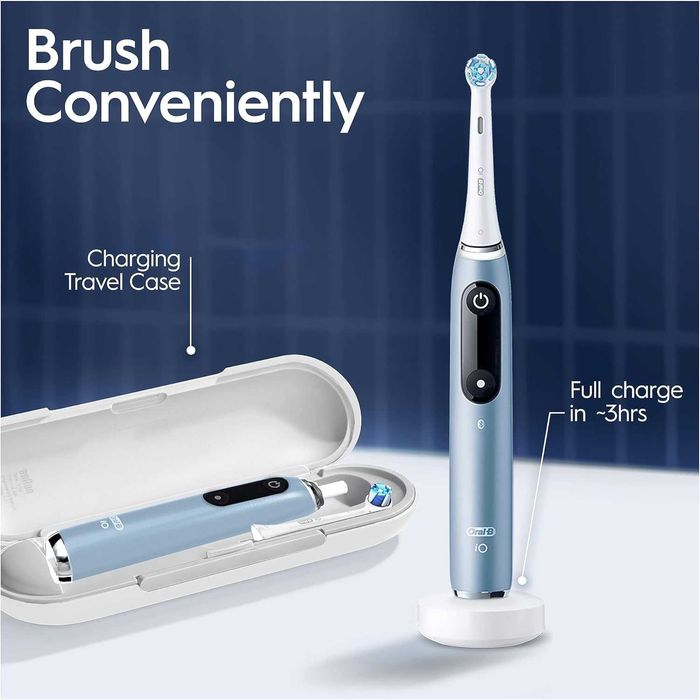 зубна щітка електрична  Oral-B iO9 лімітована серія колір Aqua i rose