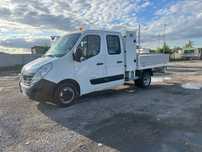 Renault Master -7  osobowy - Skrzynka Narzędziowa- Kllima - koła bliźniacze  Skrzynia narzędziowa, koła bliźniacze Hak 3,5 ton , netto.43800.zl