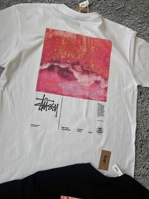 Оригинал! Футболка stussy ocean dream S,M,L x nike x ami x burberry