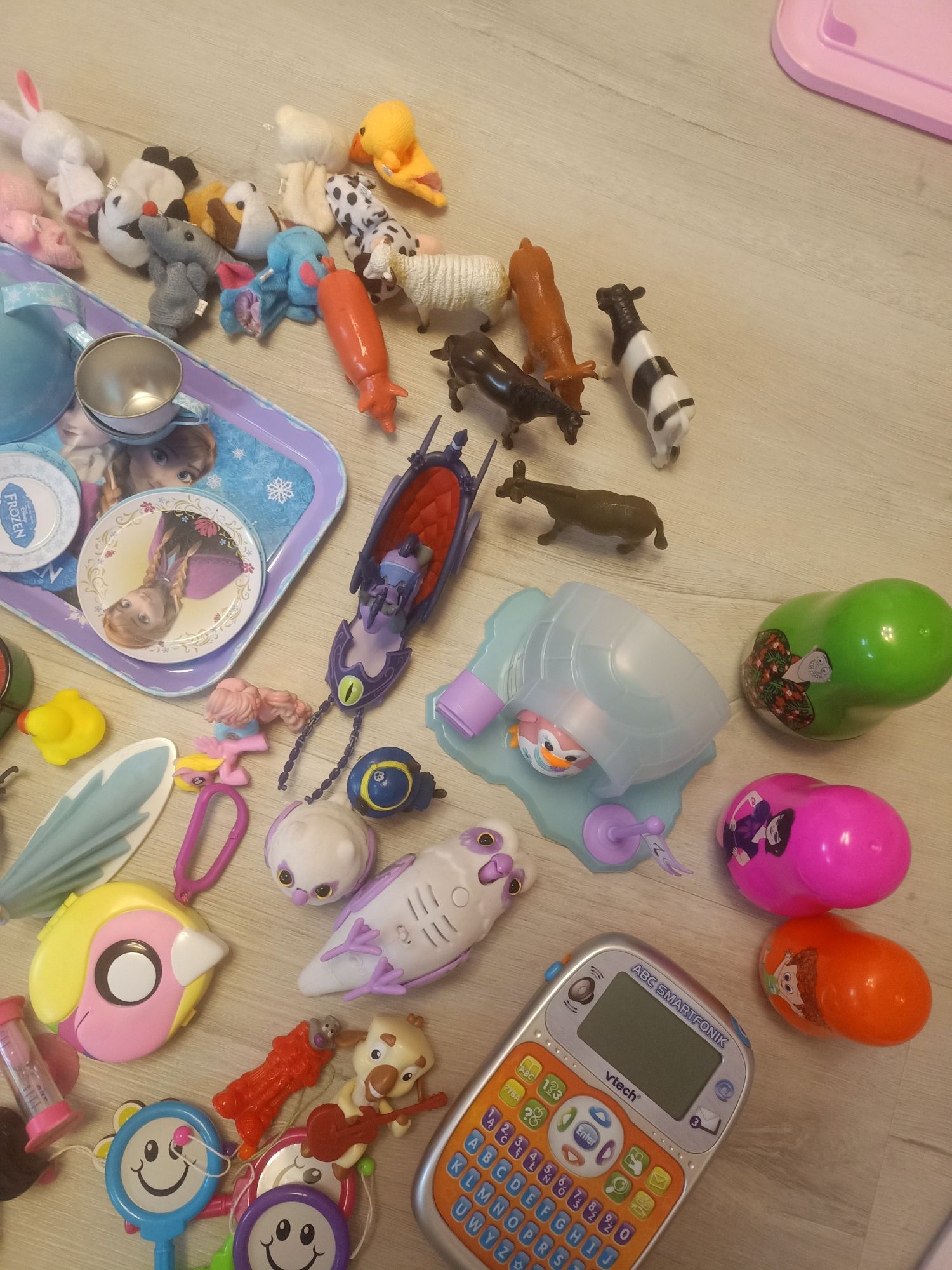 Zestaw zabawek dla dziewczynki interaktywne vtech miraculum Frozen
