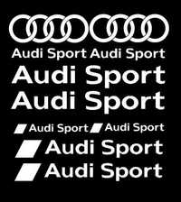 Zestaw naklejek Audi Sport 50x50cm sline rs