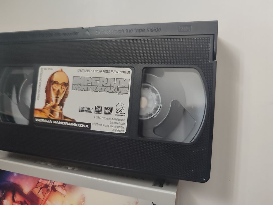 Gwiezdne Wojny Trylogia wersja specjalna vhs