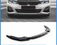 Сплиттер BMW 3 G20 стиль Maxton Design цельный дифузор спойлер cплiтер