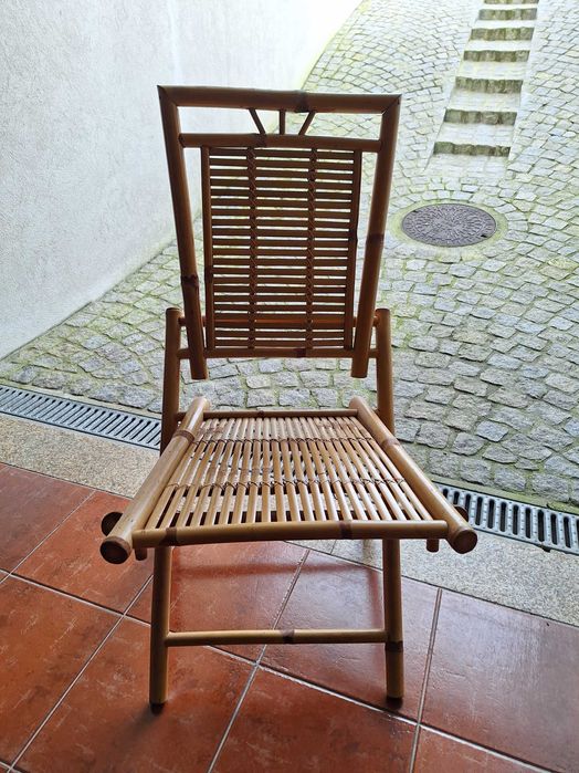 Cadeira em bambo