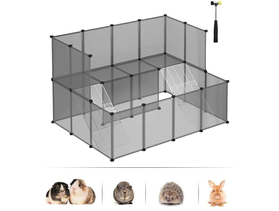 DUŻA Zagroda modułowy wybieg dla psa królika świnki morskiej - WYSYŁKA