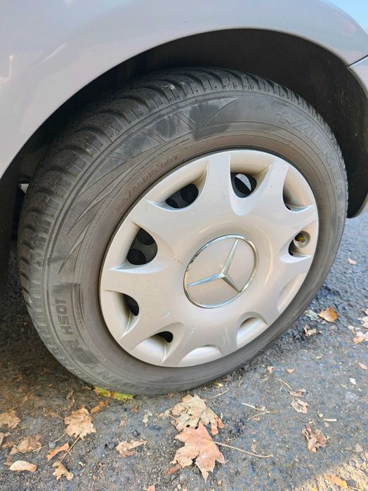Koła zimowe opony 185/65R15 R15 felgi 15 oraz kołpaki Mercedes
