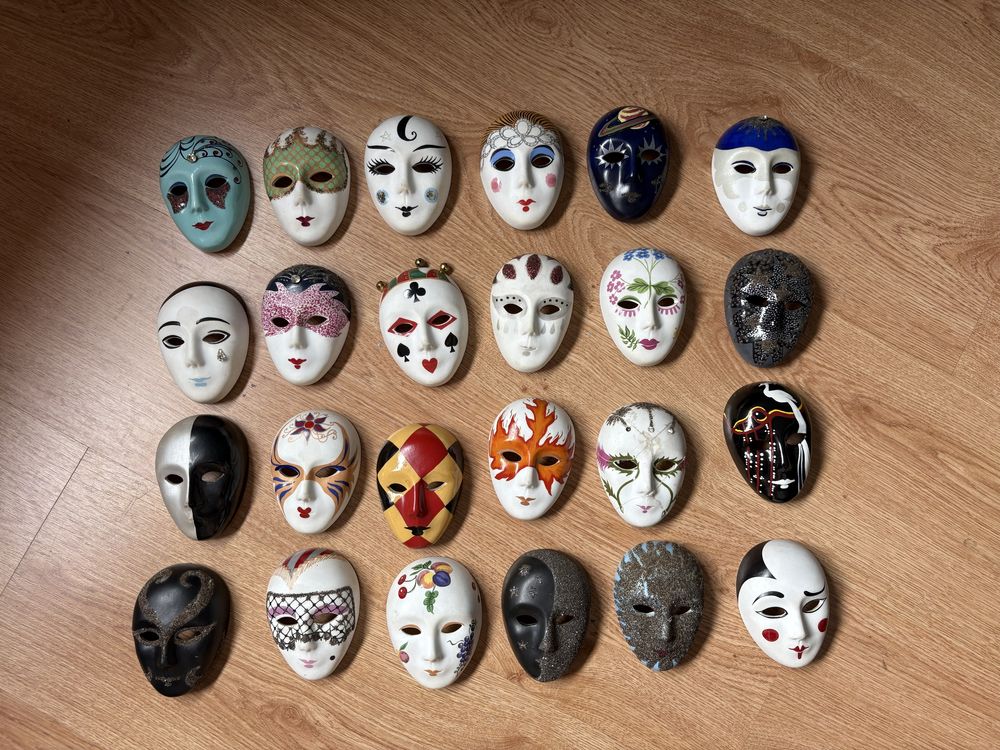 Mascaras decorativas - Edição limitada