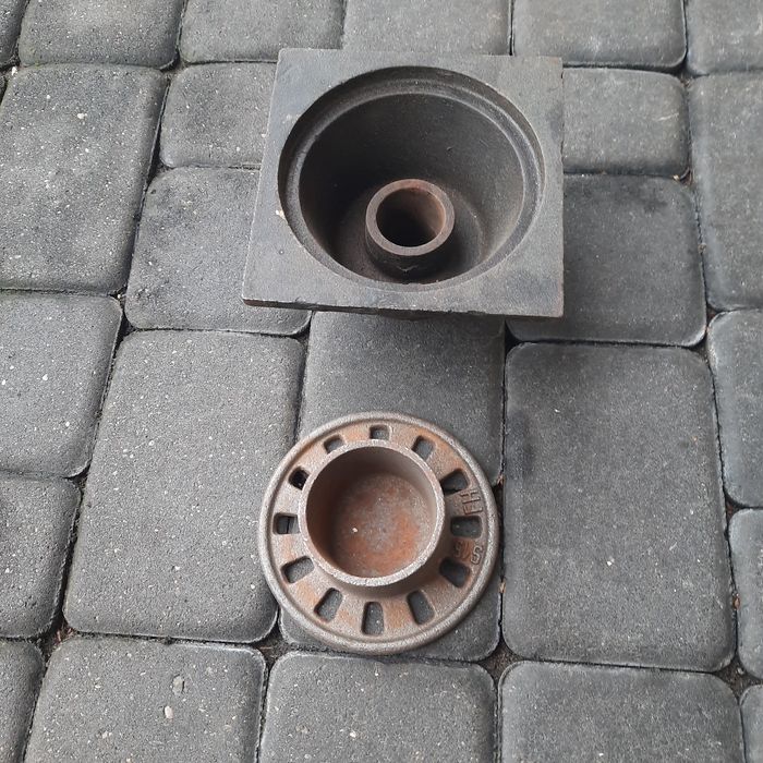 Kratka ściekowa,wpust żeliwny.