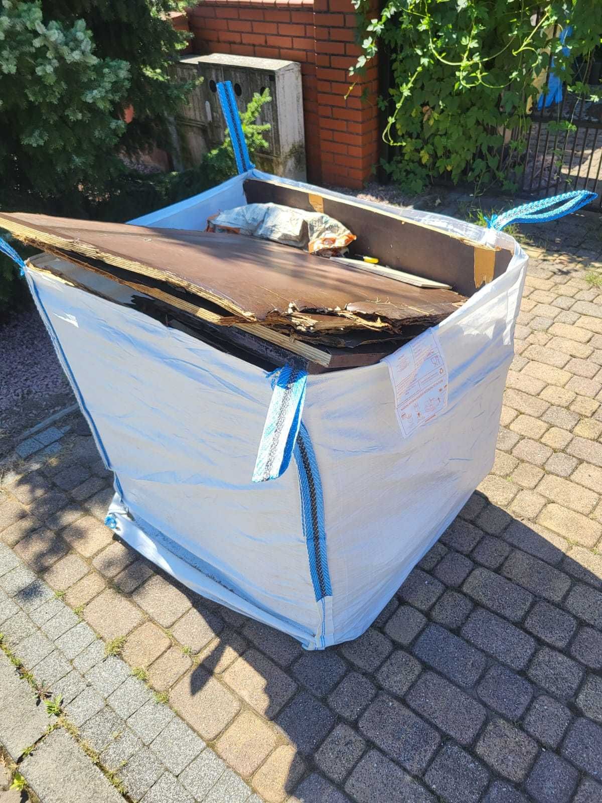 Odbiór worków Big Bag, usługa wywozu odpadów budowlanych