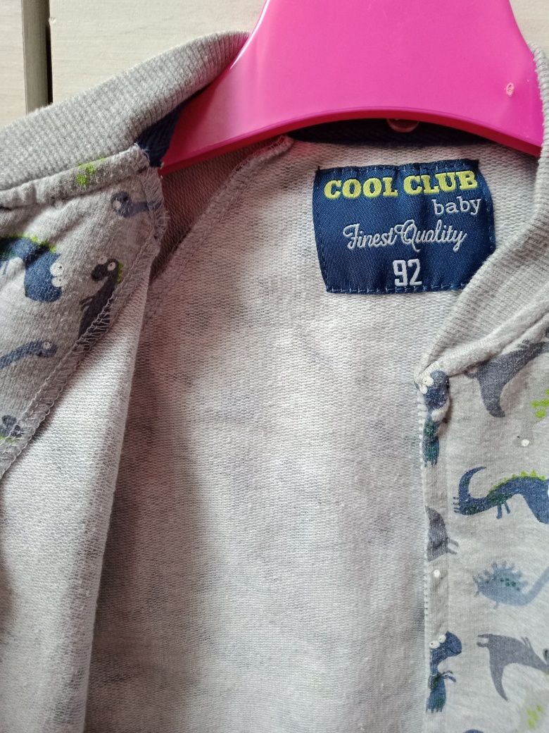 Kurtka chłopięca z bluzą r.92 Cool Club