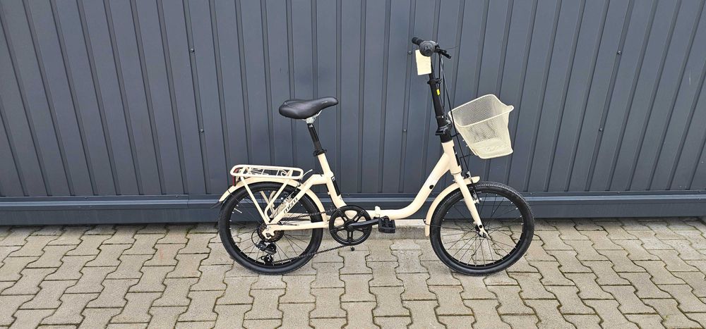 NOWY Składany rower miejski, koła 20" MBM Kangaroo, Przerzutka Shimano