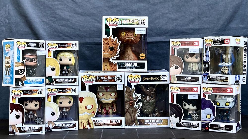 Funko Pops Pack Raro (EXCLUSIVAS)