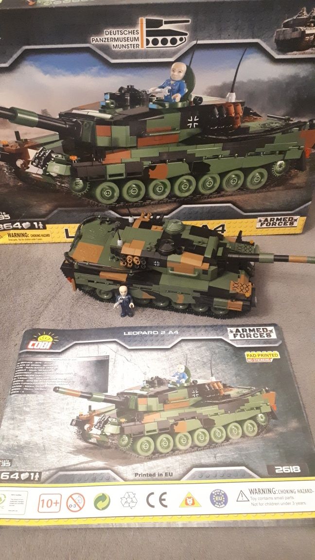 Klocki cobi czołg Leopard 2A4 cobi167