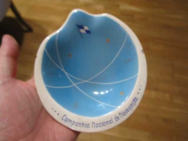 Cinzeiro Fábrica Loiça Sacavém CNN Companhia Nacional Navegação