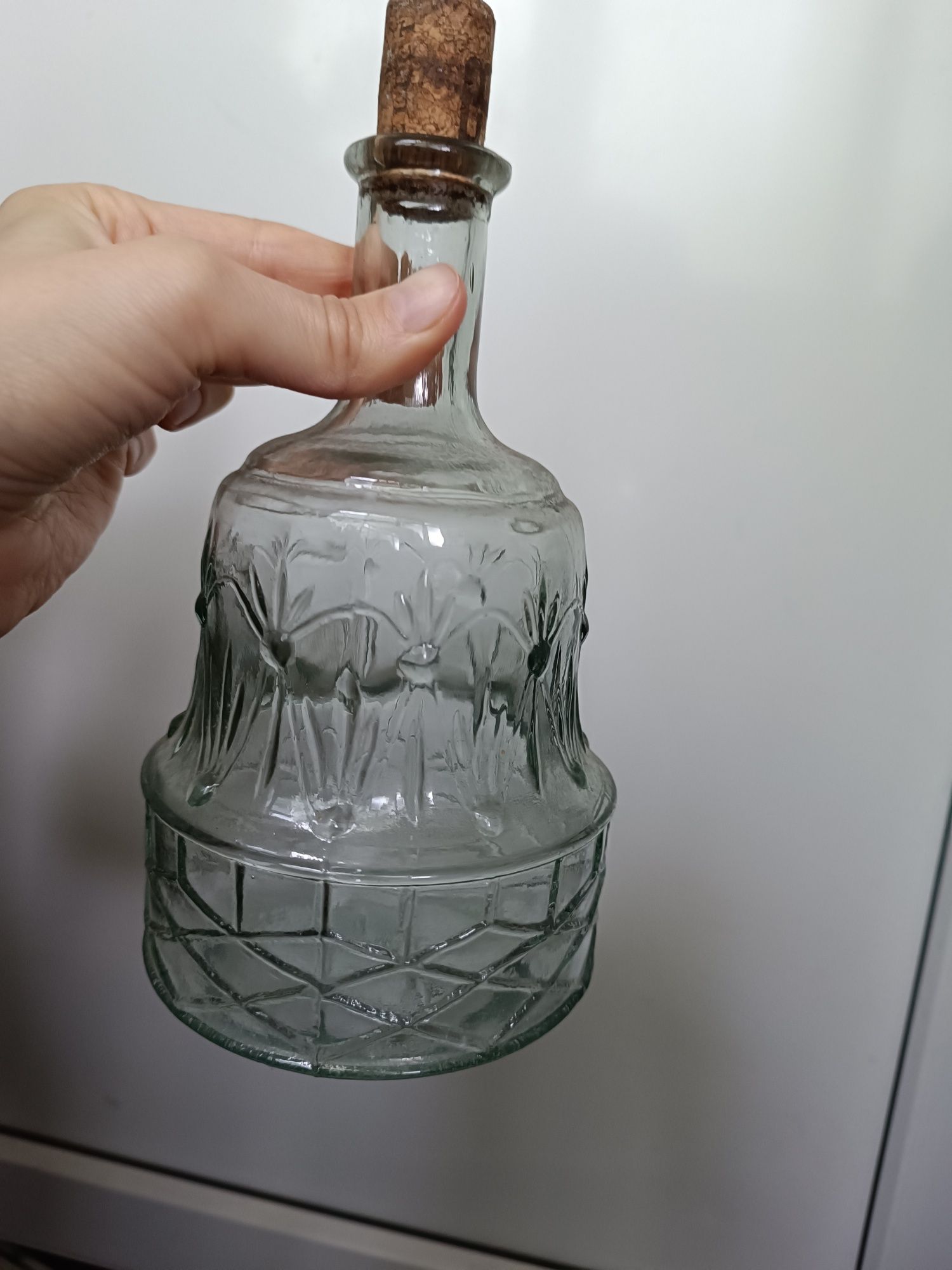 Графин кувшин бутылка из под водки Золотое кольцо прозрачный графін