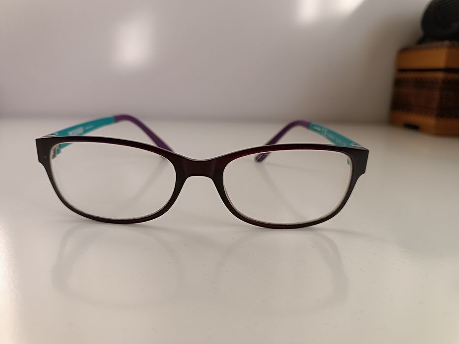 Okulary korekcyjne oprawki ze szkłami -1 z antyrefleksem  Solano