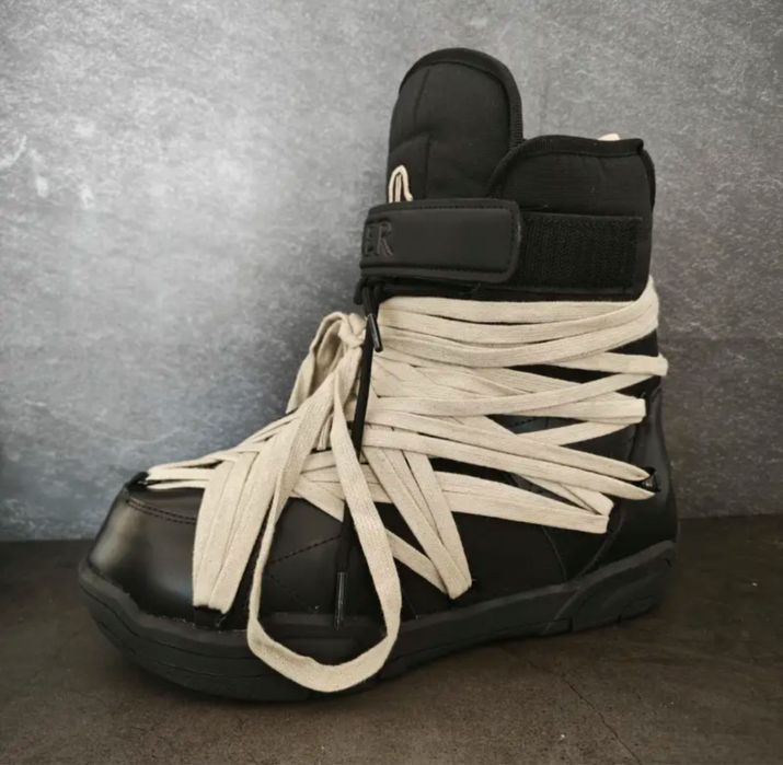Нові ! Зимові ботинки черевики Rick Owens x moncler amber snow  boots