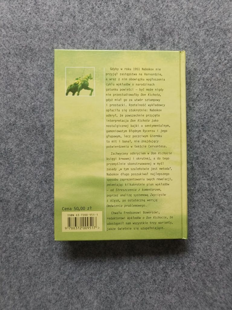 Wykłady o Don Kichocie Vladimir Nabokov Muza