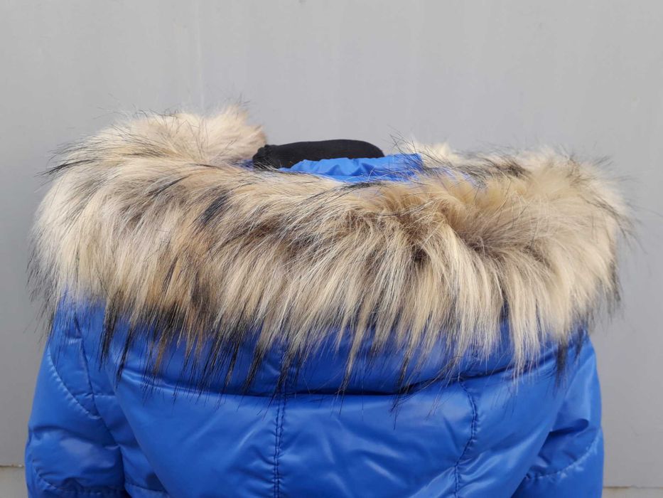 Зимова куртка, пальто Аляска для дівчинки 122-152 см