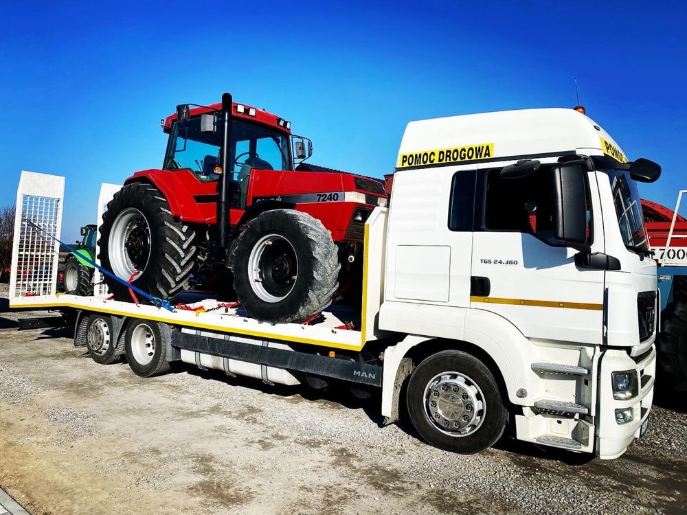 Laweta, Pomoc drogowa, Holowanie, Transport Ciągników, Maszyn 15T