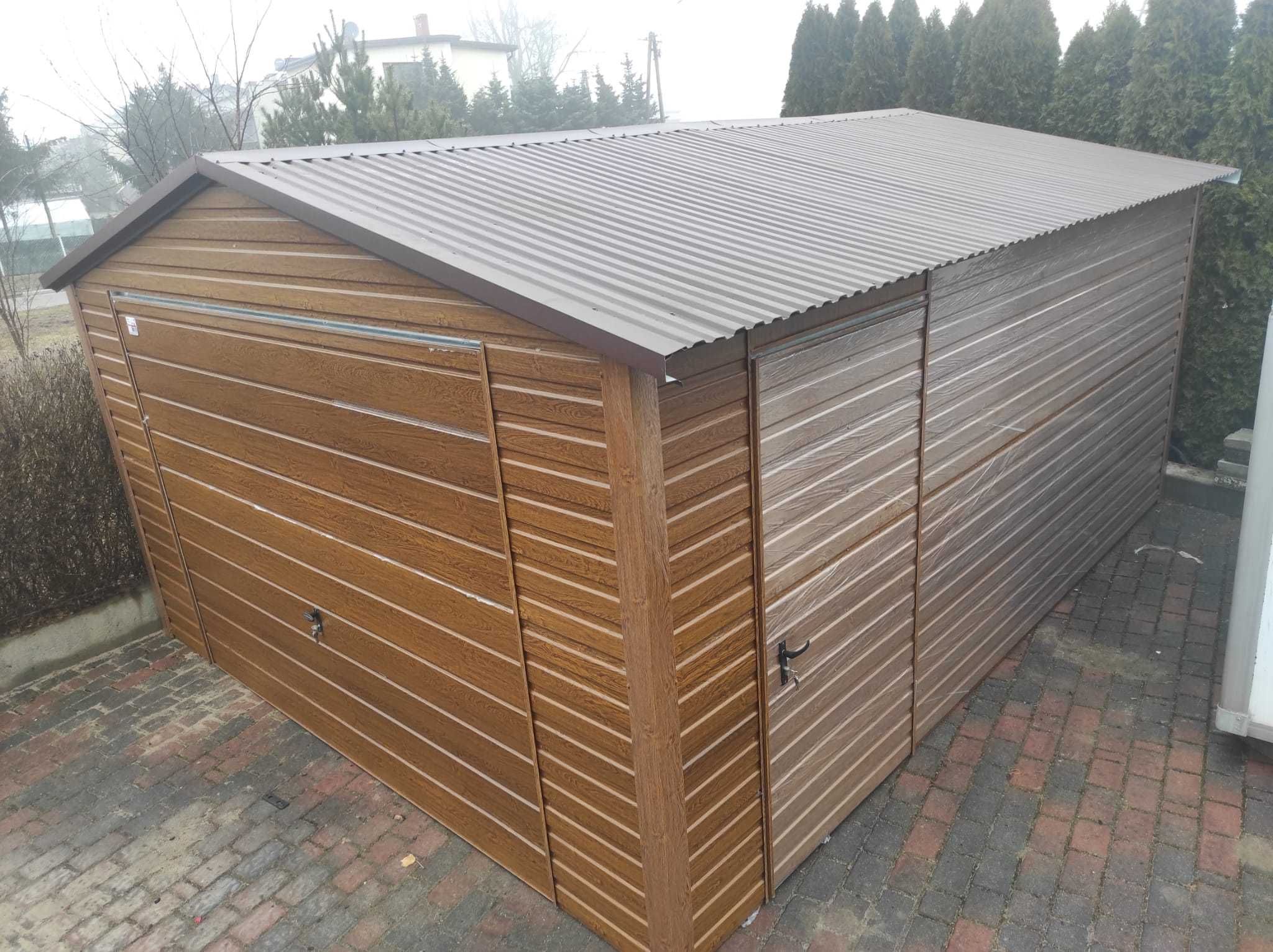 Garaż blaszak 6x5 dwuspad Magazyn wiata blaszana Hala Garaże 5x7 9x6