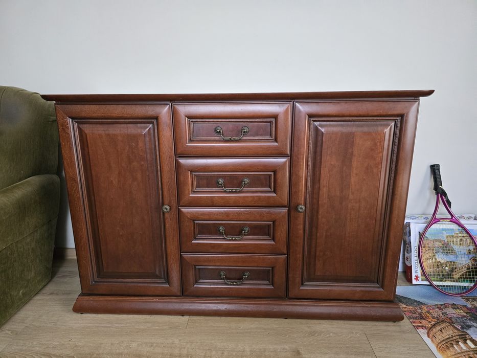 Zestaw  drewnianych mebli do salonu  Letzke