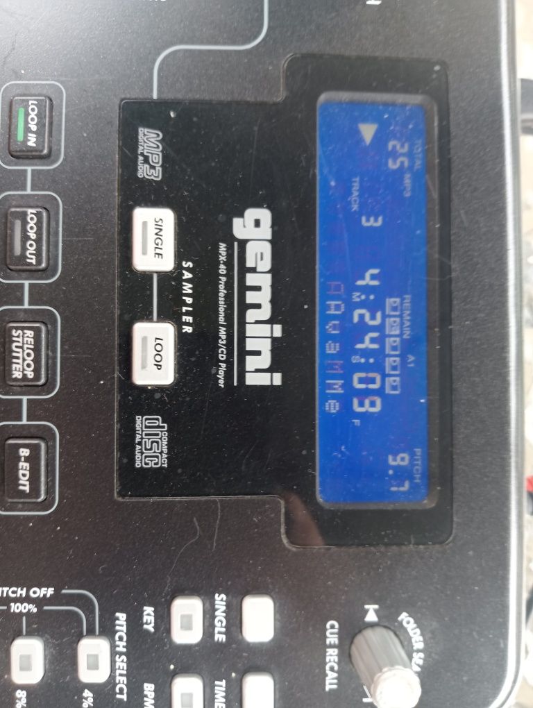 2x CD player Gemini RMX 40 oraz Mixer Behringer djx400