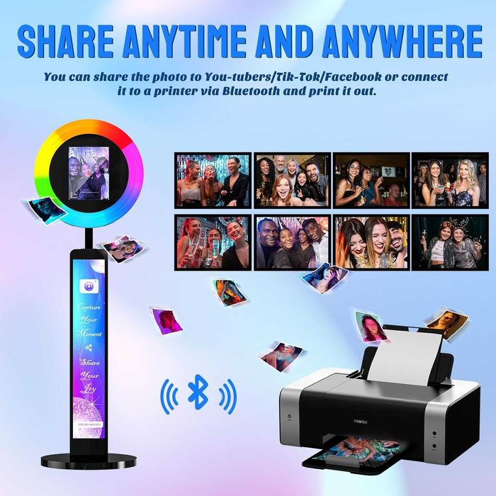 Przenośna fotobudka do iPada 10 - 12,9 cala ipad SELFIE + CASE