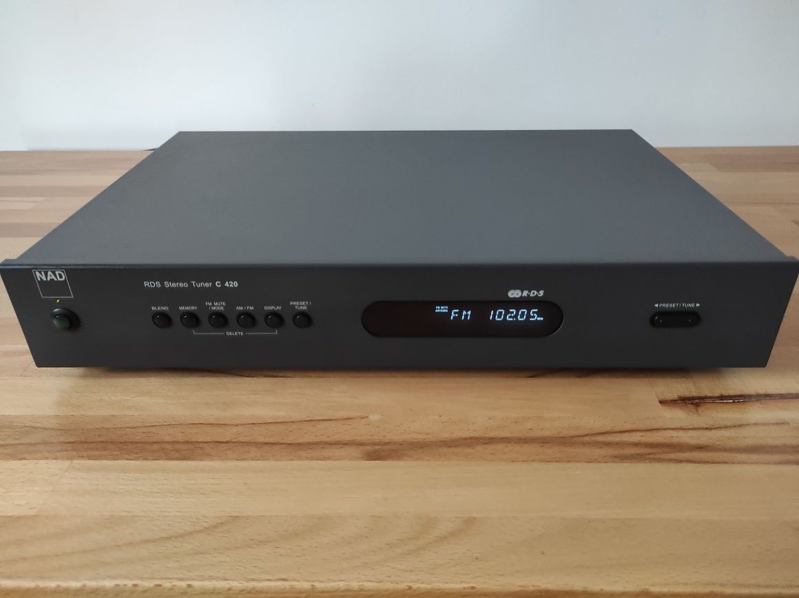 Wzmacniacz Nad C370, Cd Nad C541i, tuner Nad C420