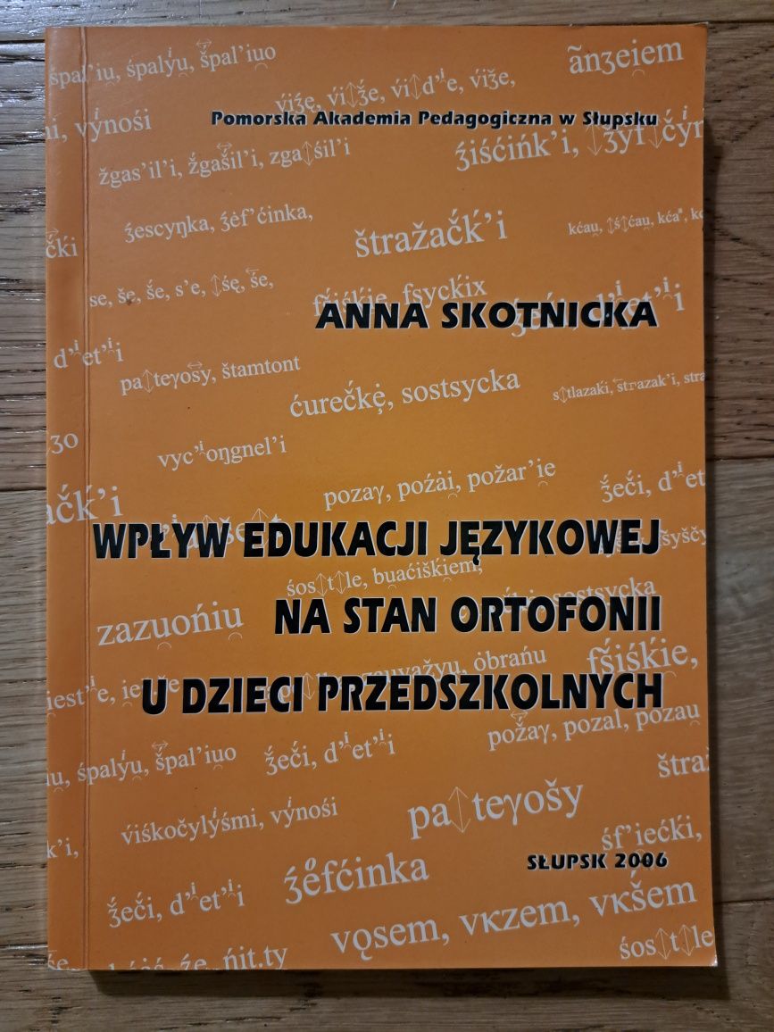 Wpływ edukacji językowej na stan ortofonii u dzieci przedszkolnych