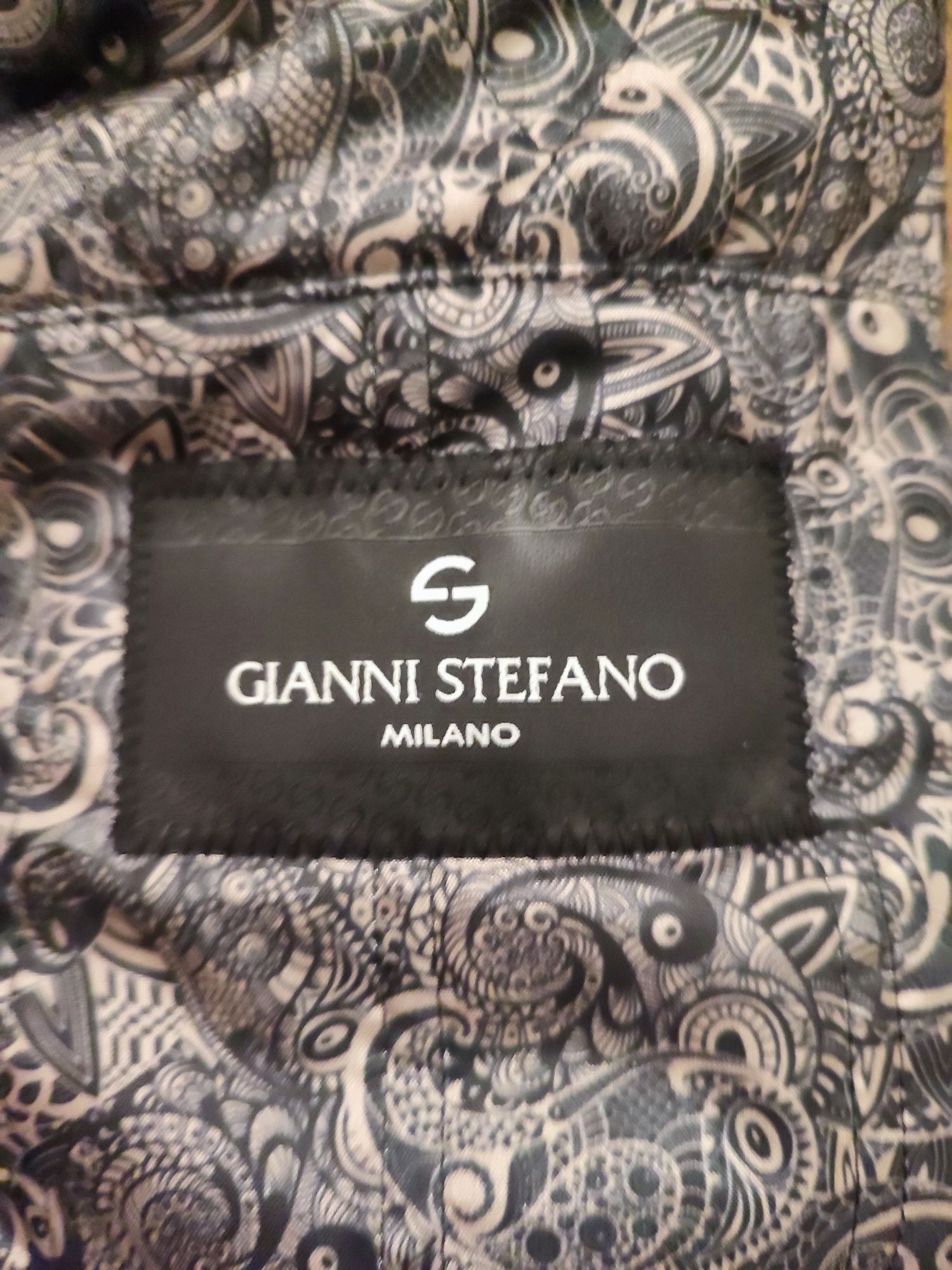 Стильне чоловіче пальто GIANNI STEFANO MILANO 80% Вовна 20% Кашемір