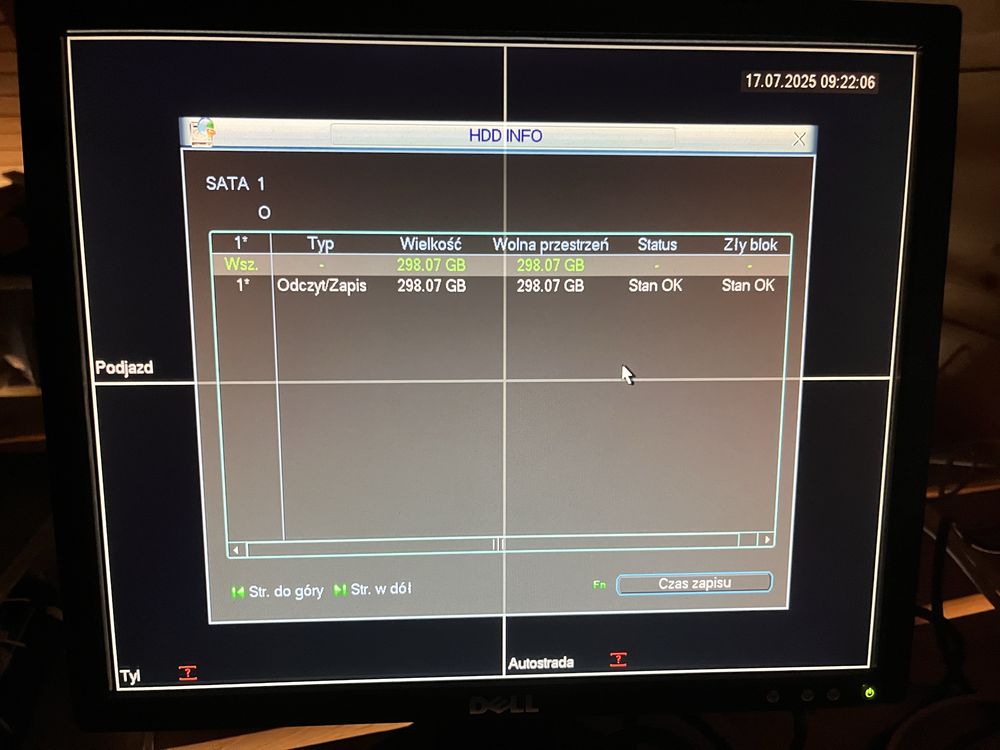 Rejestrator BCS DVR0401QE + HDD