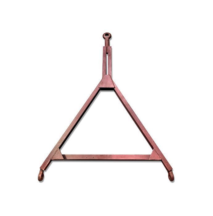 MOCNY Dyszel 1530 mm PRZYCZEPY D-35 D-43 6 TON Zaczep Nowy [0983]