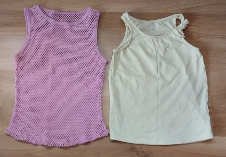 Bluzki letnie 122, 9 szt