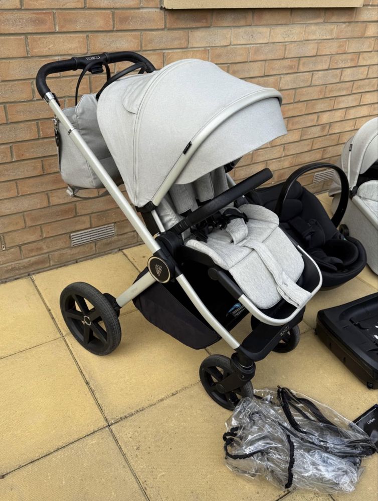 Venicci Tinum Upline 4 w 1 plus akcesoria jak nowy
