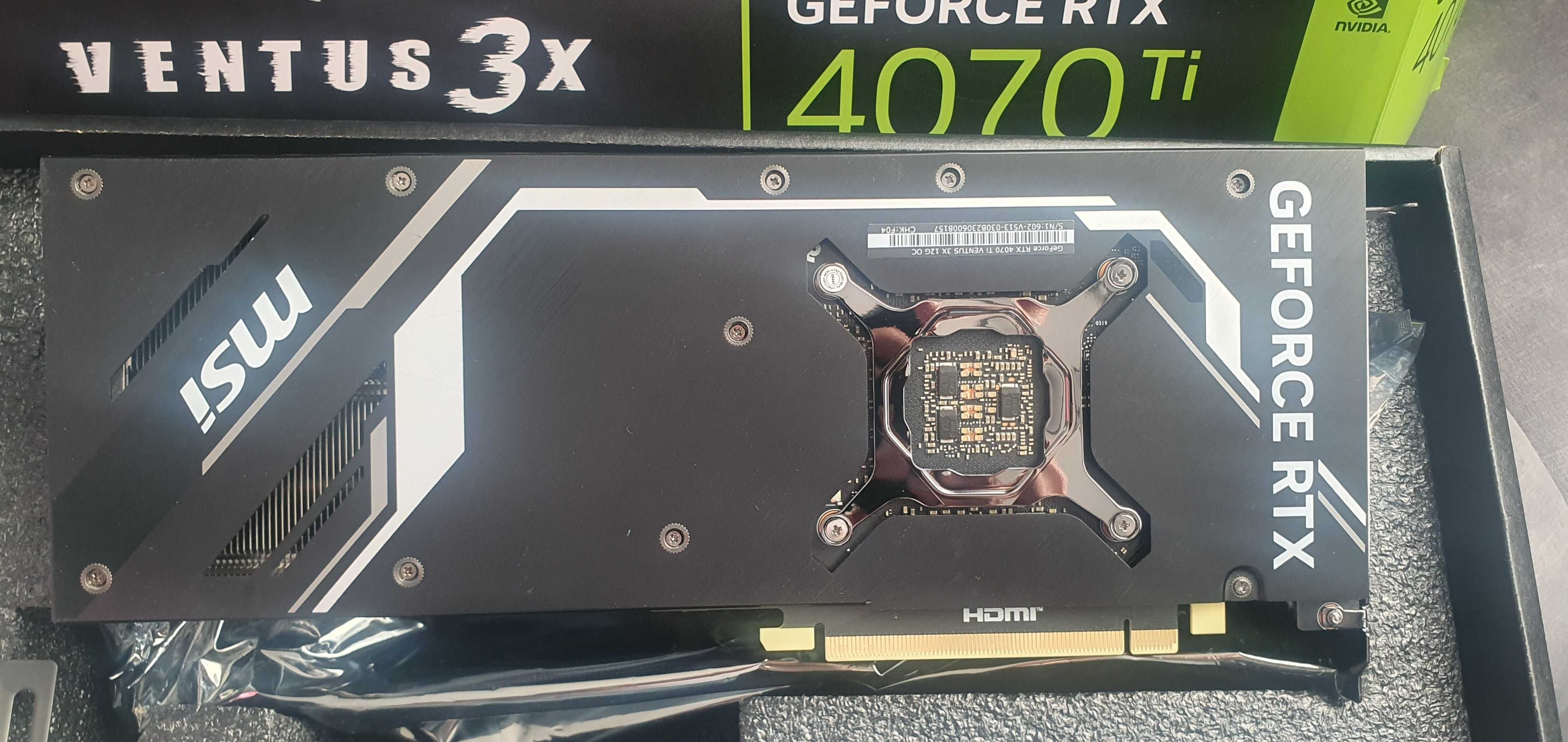 Karta graficzna  MSI RTX 4070 Ti VENTUS 3X OC 12GB GDDR6X GW. do 2026