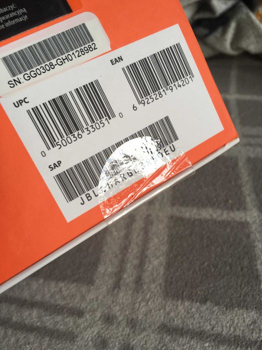 Głośnik JBL Charge 3 nowy w pudełku zaplombowany.